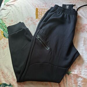 Under Armour Men's UA Sportstyle Joggers Size Large Black